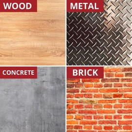 PC Products PC-7 Epoxy Adhesive Paste, Two-Part Heavy Duty, 1 lb in Two Cans, Charcoal Gray 62774, 2-Pack