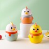 Chicken Edition Automatic Pop-up One-Touch Toothpick Opener Toothpick Dispenser Case Toothpick holder yellow 2ea