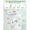 HPRT Label Maker Machine with Tape - T260LR 2-Inch Bluetooth