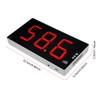 KKnoon Large LCD Screen Noise Meter Wall-mounted Digital Noise Meter