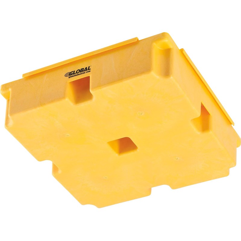 Global Industrial Spill Containment Platform, 1 Drum Capacity