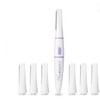 Set Sónico de Dermaplaning con 7 Cabezales de Cartucho, para