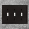 Modern Edge Decorative Wall Plate Switch Plate Outlet Cover, Durable
