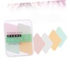 Mikinona 1 Set Diamond Shape Makeup Sponge Facial Cleansing Puff