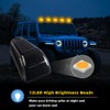 UPXSXT 5Pcs No Drill Car Cab Lights, Solar Powered Waterproof