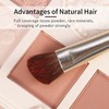 Enzo Ken Natural Horse Hair Nose Contour Brush, Angled Eyeshadow