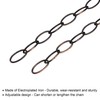 YOKIVE 2pcs Pendant Light Fixture Chain Hanging Chain Adjustable Hanging