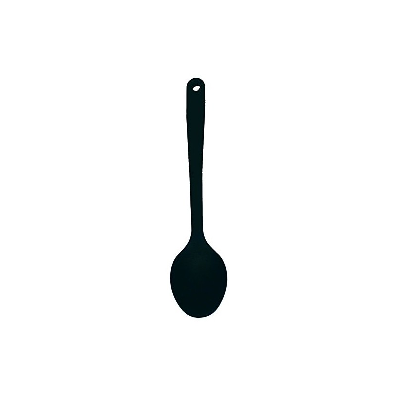 Chef Aid Black Nylon Solid Spoon