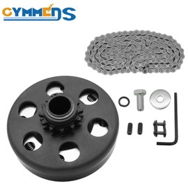 GYMMEDS Go Kart Clutch 3/4" Bore 12 Tooth with #35 Chain, Centrifugal Clutch for Predator 212, Honda GC GX Engines and Most 2-6.5HP Small Engines performance Parts for MiniBike, Go Kart, Lawnmower.