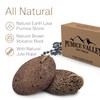 Pumice Stones for Feet - Natural Earth Lava Brown Pack