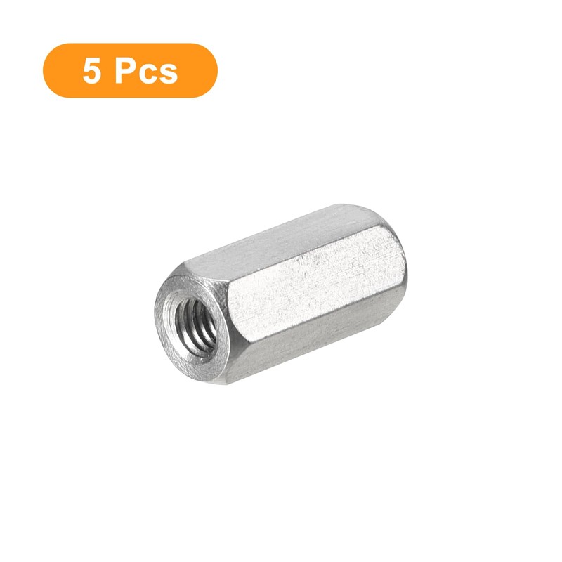sourcing map M4 x 0.7 Distance 15 mm Length Coupling