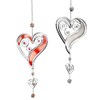 Formano Tiffany Window Hanging Heart Hanging Decorative Hanging Glass Picture