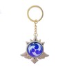 Genshin Luminous Keychain Toy Impact Moon City Vision Electro Keyring,