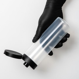 Correct Taste, Clean and Stirring Sauce Container 320ml Domestic Manufactured Inverted Sauce Container Neat Commercial Use Honey Sesame Oil Bottle Container / 바른미각 깔끔떠는 소스통 320ml 국내제조 거꾸로 소스통 깔끔한 업소용 꿀 참기름 병 용기