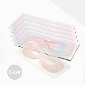 Petitfee 아우라 쿼츠 하이드로겔 아이존 마스크 이리디센트 라벤더 5매 Aura Quartz Hydrogel Eye Zone Mask Iridescent Lavender 5 Sheets