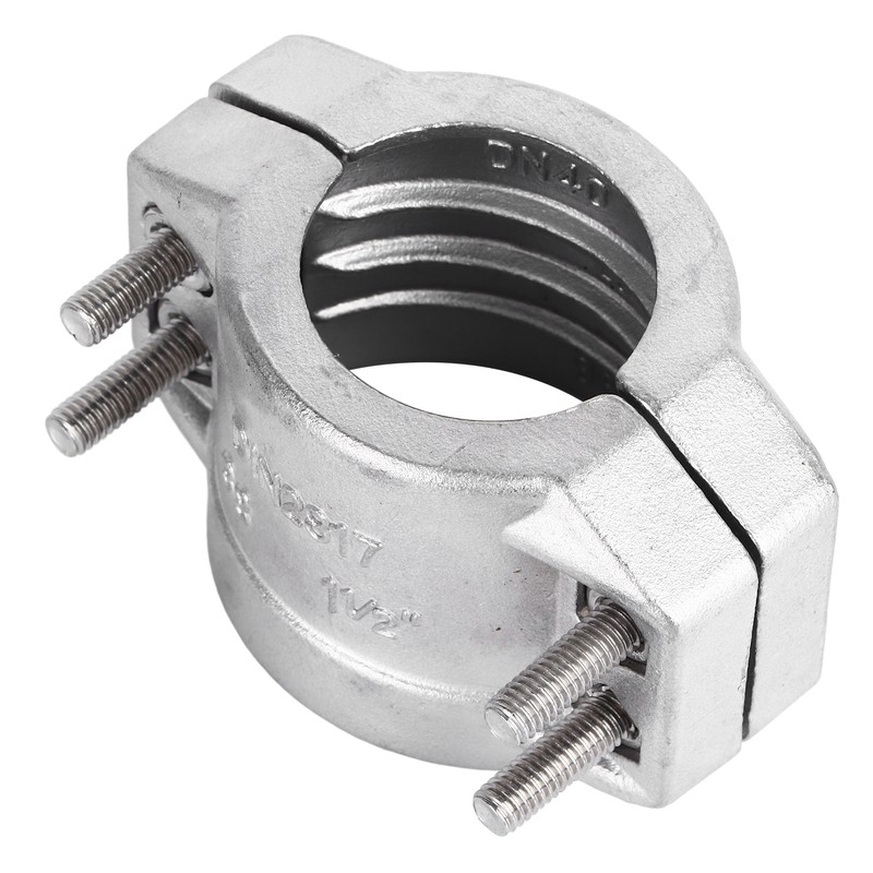 Pipe Hanger Bracket Clamp 304 Stainless Steel 2 Pieces TC