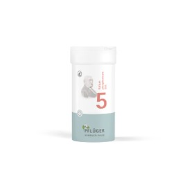 PFLÜGER Schüßler Salts No. 5 Potassium Phosphoricum D6 - 400 Tablets - The Salt of Nerves and Psyche - Gluten Free