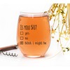 Gelid 50th Birthday Gifts for Women and Men Wine Glass