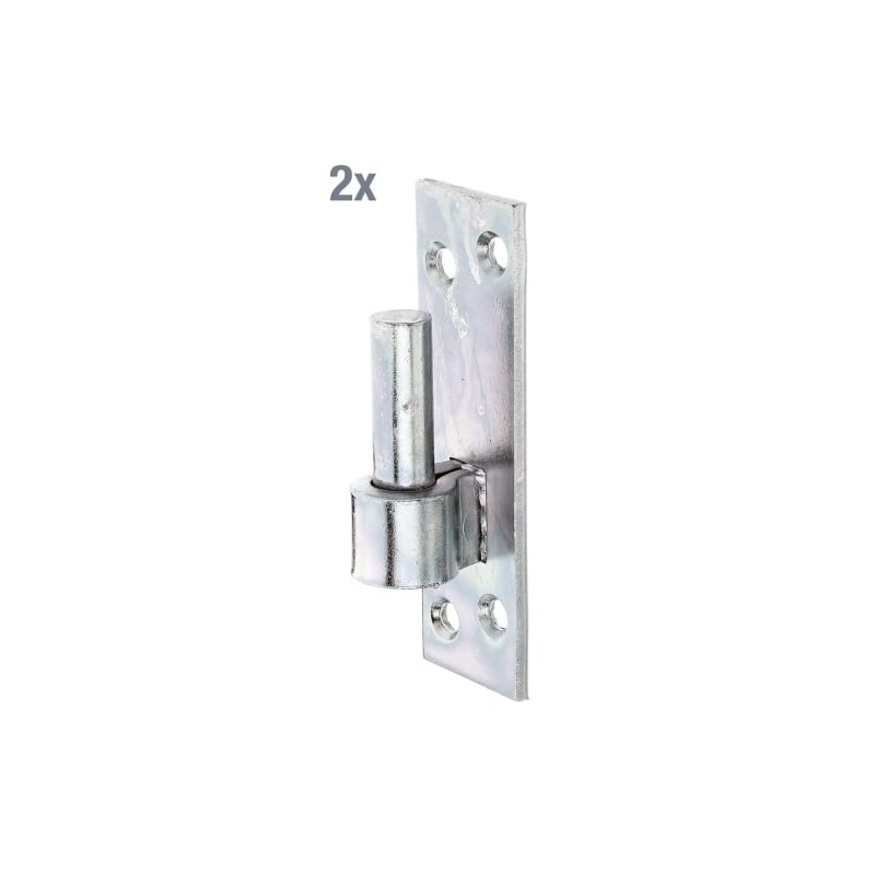 Alberts 318697 Hinge on Plate | South German Shape with