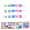 Ipetboom 18pcs Refillable Cream Jars for Travel Portable Multi Cosmetic