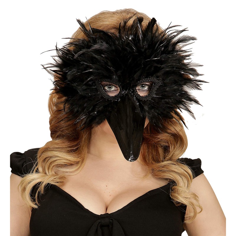 W WIDMANN MILANO Party Fashion Widmann - Maske Vogel, mit