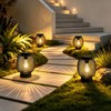 Solar Lanterns Outdoor Waterproof Garden Decor Gifts for Women Mom