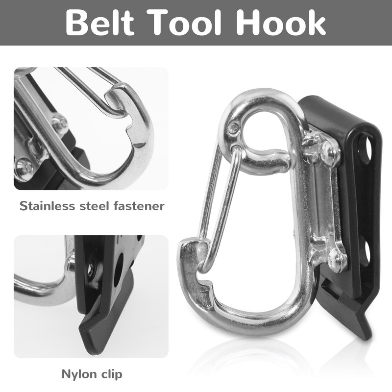 WSOQYEO Tool Holster Belt Tool Hook Holster Belt Tool Holder