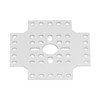 5pcs Hole Pattern Brackets Aluminum Alloy Holes Grid Plates for