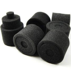 6pcs New 1/8 RC Nitro Engine Buggy Air Dust Filter External Sponges Accessories Black