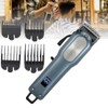Rechargeable Household Electric Hair Clipper LCD Display Hair Cutter Cordless