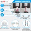 JRready ST6519 238Pcs Mini-Fit Jr Pin Connector Kit Wire Automotive