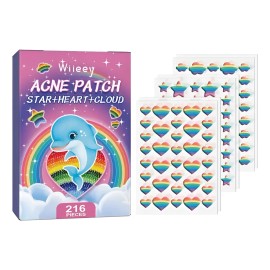 Wiieey Patch Acne Parches Hidrocoloide Facial 216 Pzs