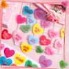 MARFOREVER 50 Pcs Valentine's Day Window Gel Clings Party Decorations