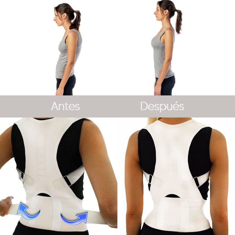 Zen Zen Chaleco Corrector Postura Con 10 Imanes de terapia