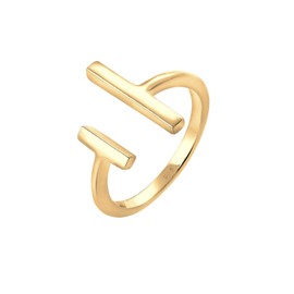 Elli Ring Ladies Geo Rod Open Minimal in 925 Sterling Silver