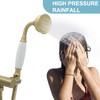 HOMEDEC Vintage Handheld Shower Head with 59inch Flexible Hose High-Pressure