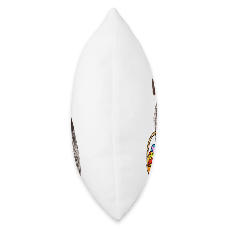 Easter Egg Funny German Shorthaired Pointer Easter Throw Pillow