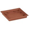 Emsa Flower Pot Saucer Square Terracotta Terra Grande, 25 x