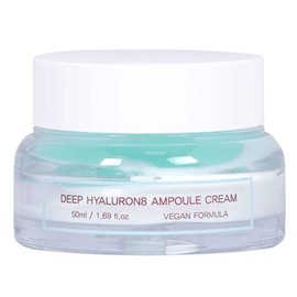 eyeNlip Deep Hyaluron8 Ampoule Cream 1.69 fl oz – Deep Hydration for Dry and Sensitive Skin, with 8 Types of Hyaluronic Acid to Strengthen Moisture Barrier, Korean Skincare for Daily Use