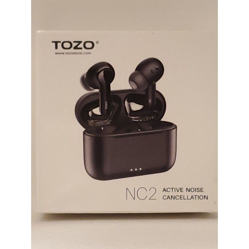 TOZO NC2 Hybrid Active Noise Cancelling Wireless Earbuds Bluetooth Deep