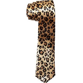 Leopard Animal Print Skinny Tie