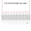 Lulin 100PCS Waterproof Super Bright Led Module Strip Lights White,
