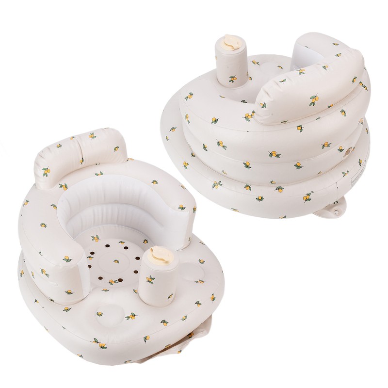 Multifunctional Baby PVC Inflatable Spine Protection Bathroom Sofa Learning Eating