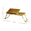 Mainstays Escritorio Mesa Portátil Plegable Para Laptop Desayuno Cama