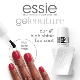 Essie Gel Couture Nail Polish 1098 - Top Coat 0.46oz/13.5ml HIGH SHINE TOPCOAT