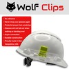 Diligence, Wolf Clips, Hard Hat Accessory, Safety Glasses or Sunglasses