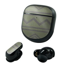 MightySkins Glossy Glitter Skin Compatible with Bose QuietComfort Earbuds II (2022) - Green Western | Protective, Durable High-Gloss Glitter Finish | Easy to Apply and Change Styles | Made in The USA