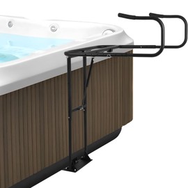 Hot Tub Cover Lifter, Hydraulic Spa Cover Lift, Heavy Duty Spa Cover Lifter for Hot Tub, Height 32.7-42 Inch Adjustable Hot Tub Cover Lift Removal System, Rust-Resistant Hot Tub Cover Holder