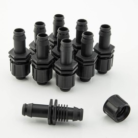 LST 10x Connector Coupling Hose Repair Watering System PE Pipe 16 x 17