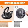 POYICGS Dent Puller,3 Pack Powerful Suction Cup Dent Puller Handle